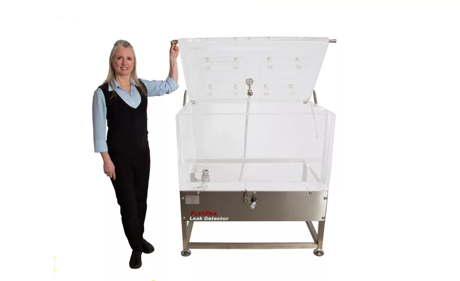 Extra Large Drains for Flexpak Leak Detectors