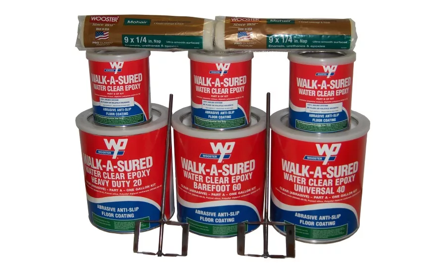 Walk-A-Sured® Water Clear Epoxy System