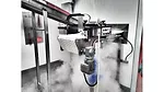 Goodway dry steam sanitation on conveyor belt