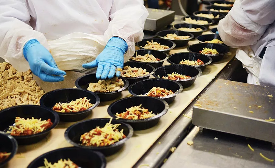 sorting materials by hand