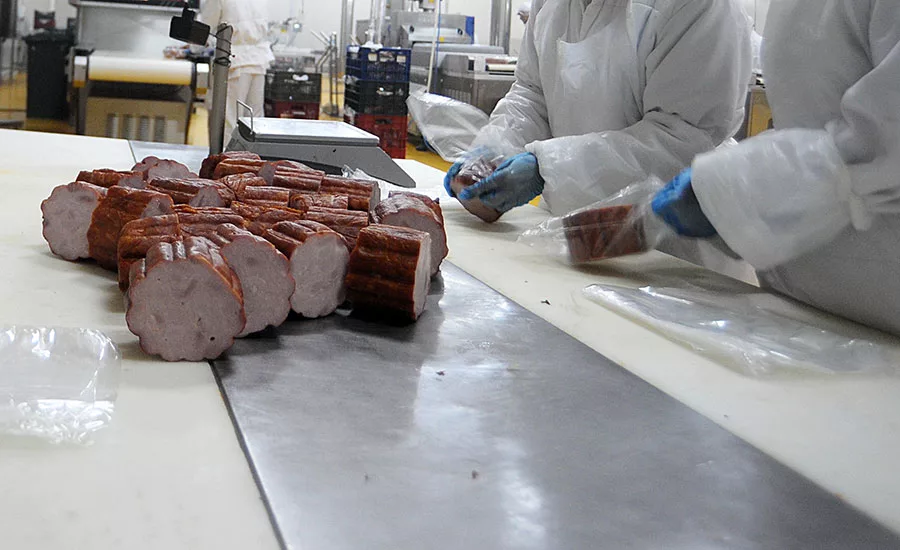 Food Safety Apparel in Meat Plant