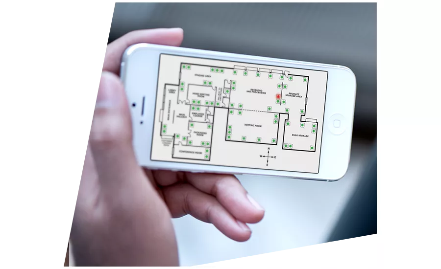 Preventing pests in food handling, packing, processing and storage facilities