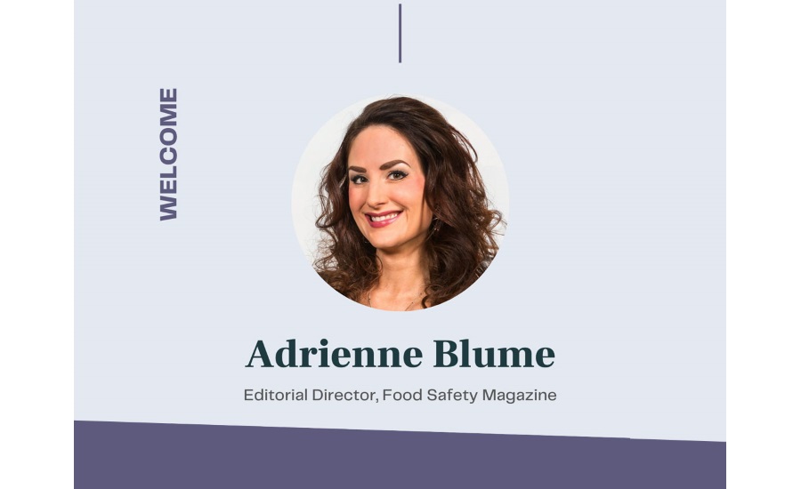 Adrienne Blume headshot Food Safety Magazine