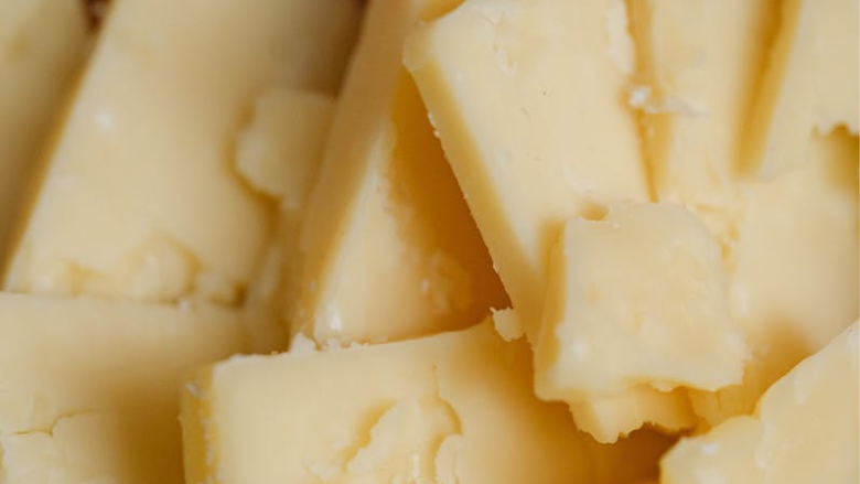 light yellow cheese