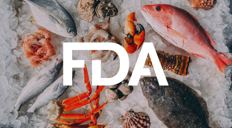 assorted seafood fda logo overlay