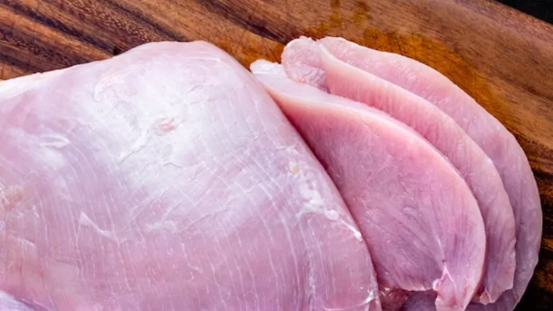 chicken breast up close
