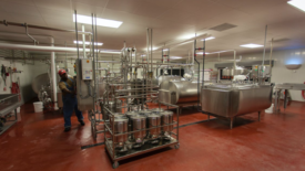 milk processing facility