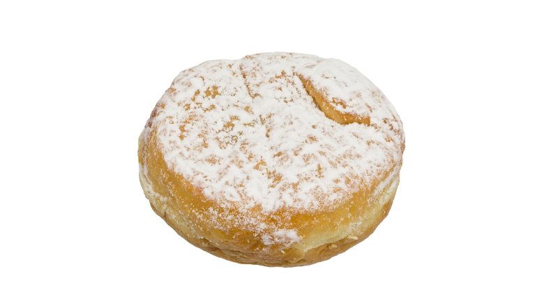 powdered sugar donut