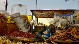 street food vendor in India