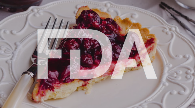 chery pie with fda logo overlay