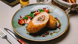 NRTE breaded stuffed chicken