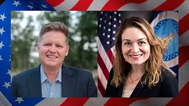 Justin Ransom and Denise Eblen