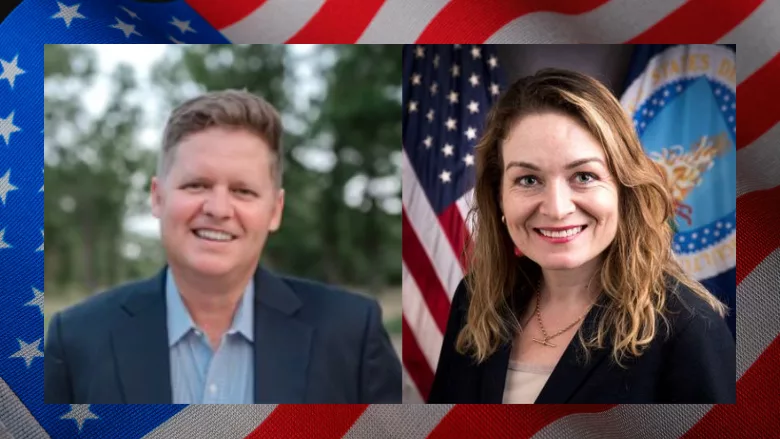 Justin Ransom and Denise Eblen