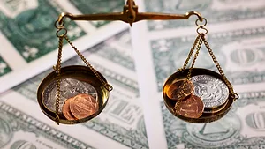 US currency on scale.png U.S. currency on scale