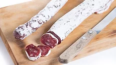 dry cured fuet sausage 