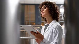 inspector in a facility