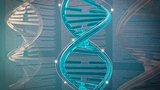 omics dna data concept