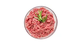 raw mince meat