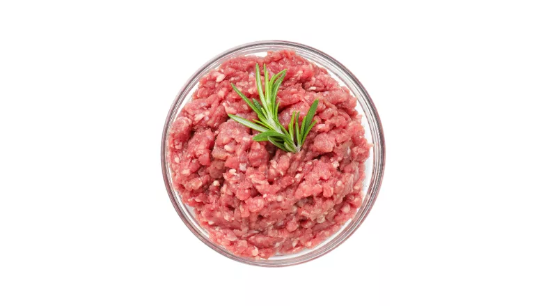 raw mince meat