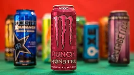 various energy drink brands