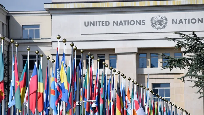 UN building in geneva