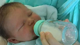 brand new newborn drinking bottle
