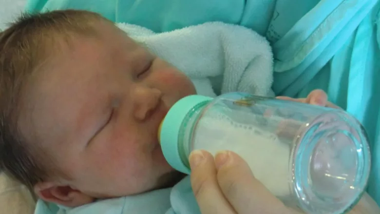 brand new newborn drinking bottle