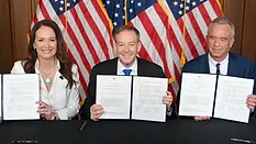 brooke rollins, lee zeldin, and rfk jr. signed MOU