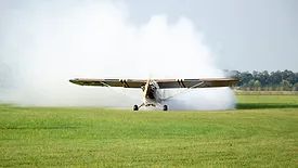 crop duster plane