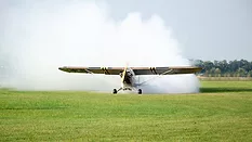 crop duster plane
