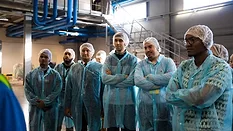 diverse group of people in protective clothing in food manufacturing plant_Jubayer Hossain via Pexels.png diverse group of people wearing protective clothing in food production plant