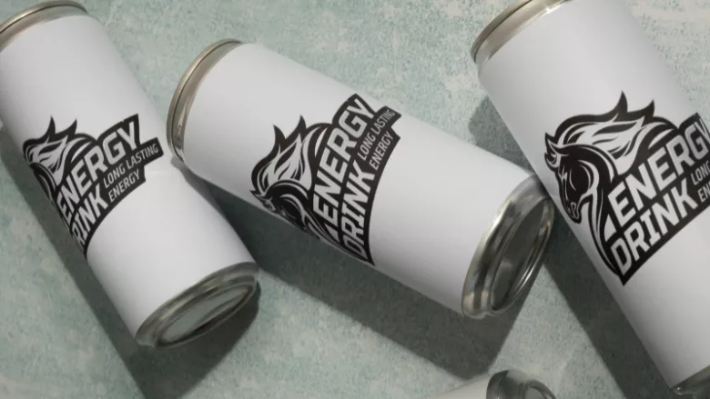 generic energy drink cans
