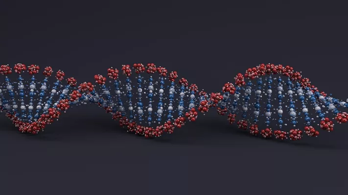 graphic of a dna sequence