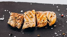 grilled seasoned chicken