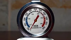 industrial oven thermometer gage