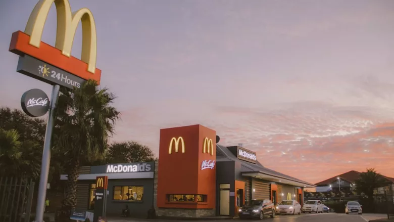 McDonald's storefront