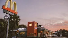 McDonald's storefront