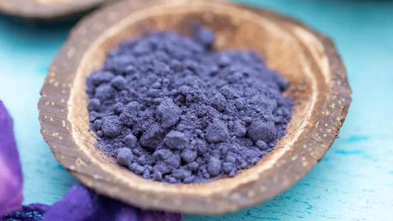 natural blue food coloring powder