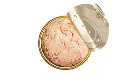 Open can of tuna