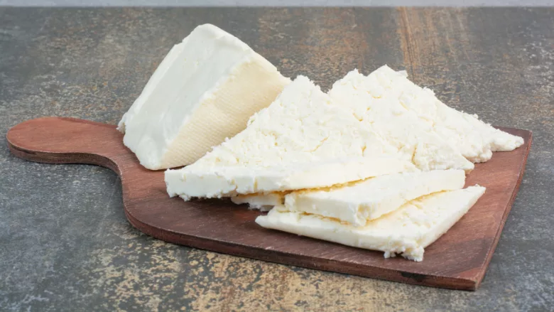 soft fresh white queso fresco-type cheese