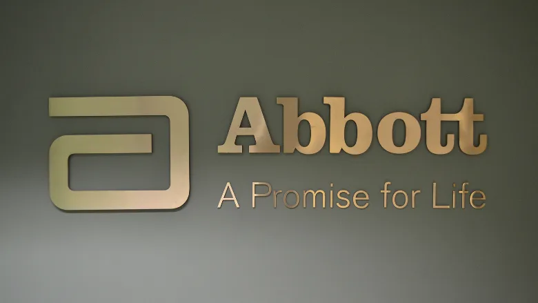 abbott nutrition logo wall plaque