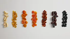 assortment of dried fruit