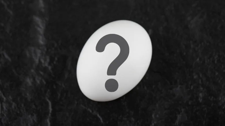 egg question mark