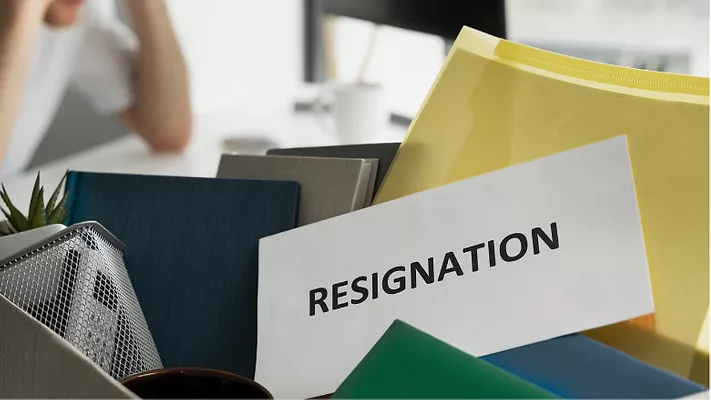 resignation letter