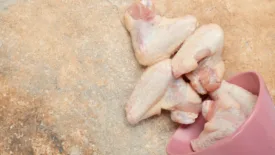 raw chicken parts