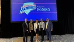 town hall panelists on stage at the 2026 food safety summit