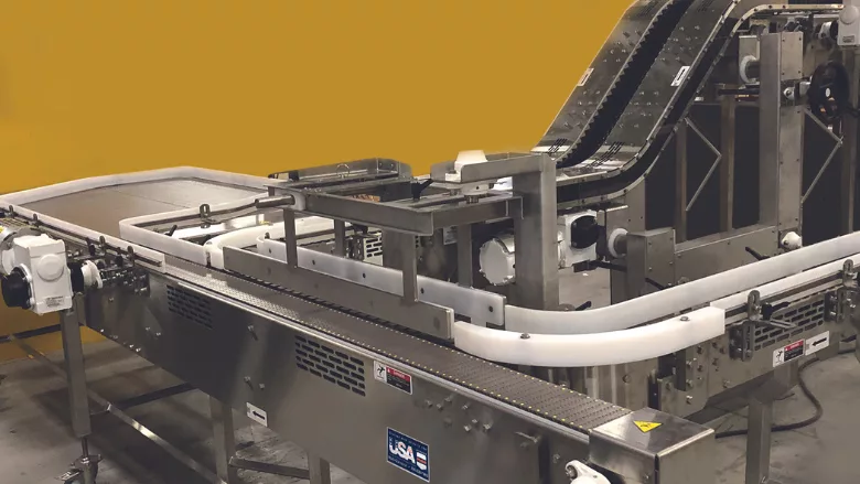 Accumulate grip by multi-conveyor