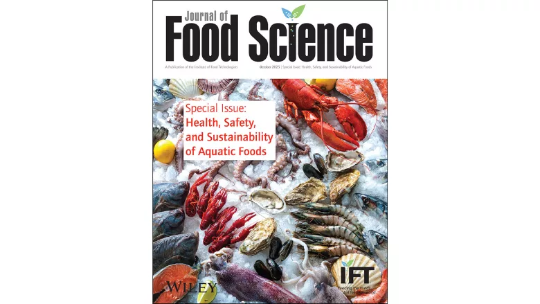 IFT JFS Special Issue Aquatic Foods cover