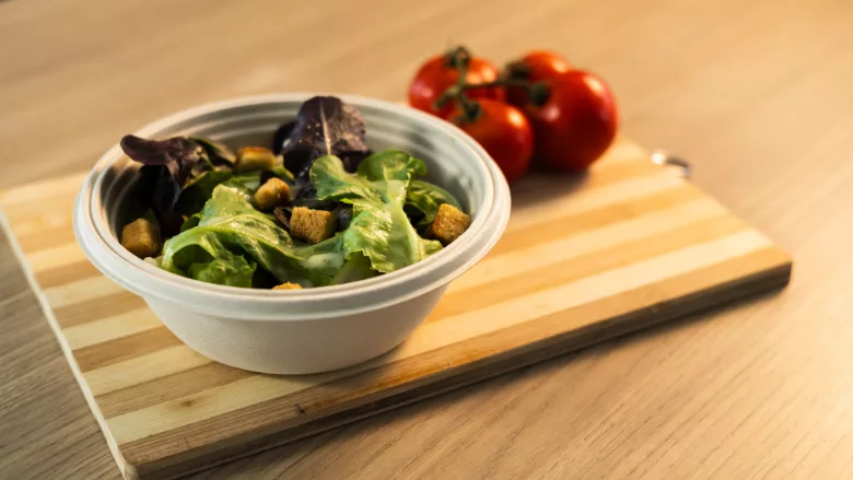 Melhoramentos compostable food packaging