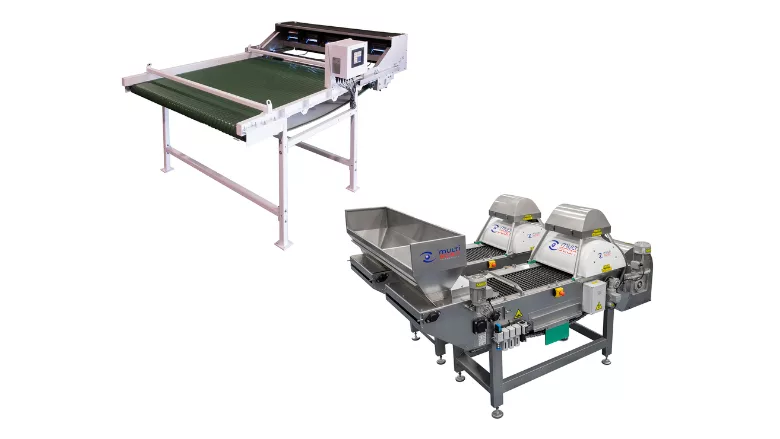 WECO WalnutTek sorter and Multiscan S30W